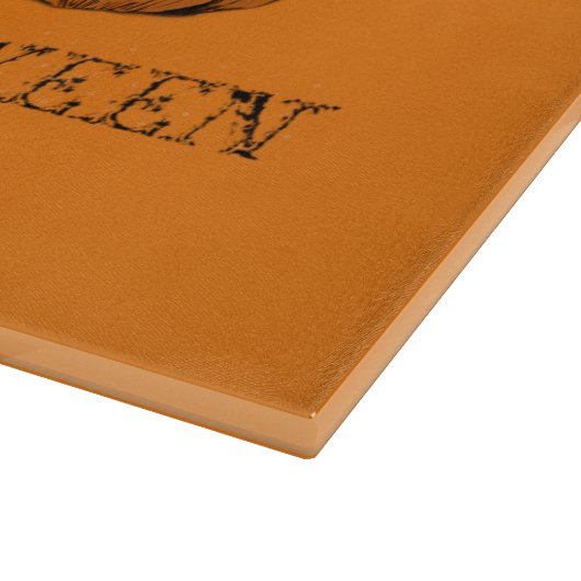 Herfst/Halloween/pompoensnijbord Snijplank (Hoek)