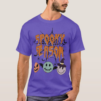 Herfst Halloween Thanksgiving Spooky Season T-shirt
