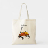 Herfst Halloween Thanksgiving Wagon Gift Bag Tote Bag (Achterkant)