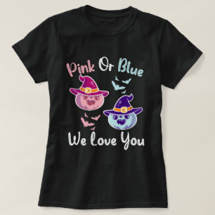 Herfst Halloween Thema onthullen - Pompoen  T-shirt