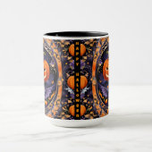 Herfst Halloween Trendy Pompoen Collectie Mok (Midden)