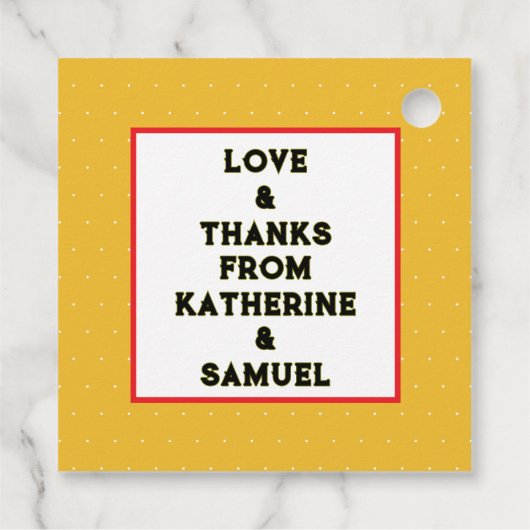 Herfst Halloween Trouwdouche Bedankjes Labels (Achterkant)