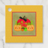 Herfst Halloween Trouwdouche Bedankjes Labels (Voorkant)