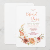 Herfst Halve Maan Uitnodiging (Voorkant / Achterkant)