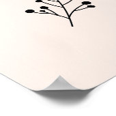 Herfst Hand getrokken, seizoensgebonden Collectie. Poster (Hoek)