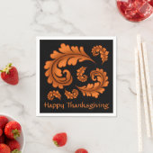 Herfst Happy Thanksgiving Servet (Insitu)