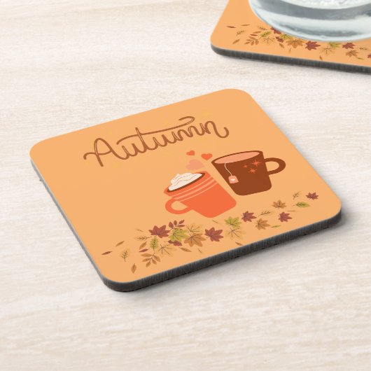 Herfst Hard Plastic Onderzetter (Linkerzijde)