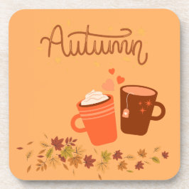 Herfst Hard Plastic Onderzetter