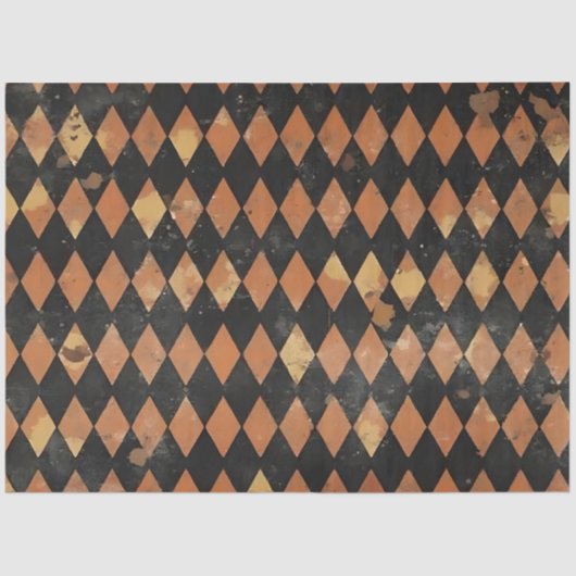 Herfst Harlequin Tissue voor Decoupage Tissuepapier (Voorkant)