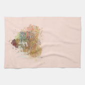 Herfst Hart Keuken Handdoek (Horizontaal)