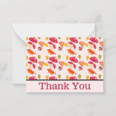 Herfst Hartelijk dank Notitiekaartje (Voorkant)