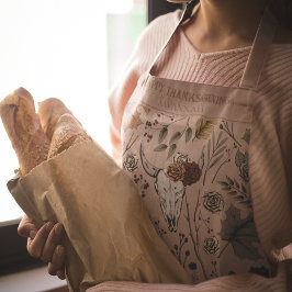 Herfst Harvest and Horns Thanksgiving Roos Schort