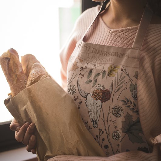 Herfst Harvest and Horns Thanksgiving Roos Schort