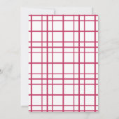 Herfst Harvest Apple Branch Floral Baby shower Kaart (Achterkant)