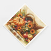 Herfst Harvest Basket Servet (Hoek)