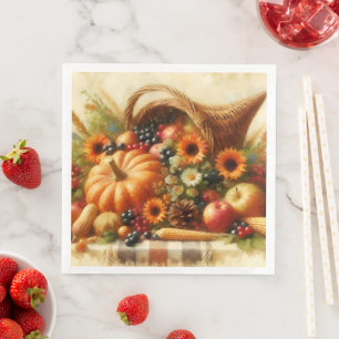 Herfst Harvest Basket Servet