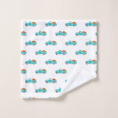 Herfst Harvest Blue Truck Bad Handdoek (Wasdoekje)
