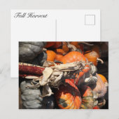Herfst Harvest Briefkaart (Voorkant / Achterkant)