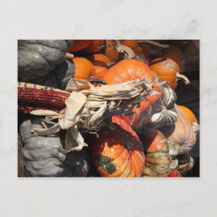 Herfst Harvest Briefkaart