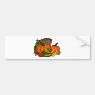 Herfst Harvest Bumpersticker