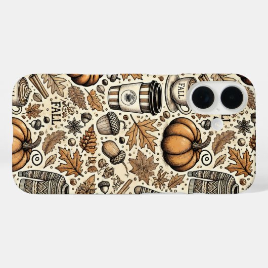 Herfst Harvest Case-Mate iPhone Case (Achterkant (horizontaal))