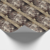 Herfst Harvest Country Fair Display gepersonalisee Cadeaupapier (Hoek)