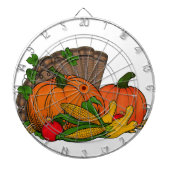Herfst Harvest Dartbord (Voorkant)