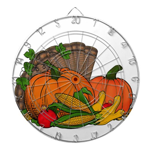 Herfst Harvest Dartbord (Voorkant)