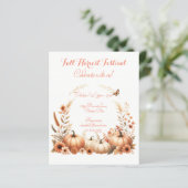 Herfst Harvest Festival (Staand voorkant)