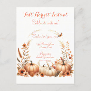 Herfst Harvest Festival Briefkaart