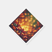 Herfst Harvest Festival Fruit Bokeh Effect Decoupa Servet (Hoek)