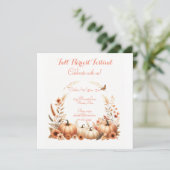 Herfst Harvest Festival Kaart (Staand voorkant)