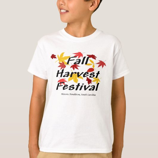 Herfst Harvest Festival Kinder T-shirt (Voorkant)