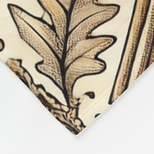 Herfst Harvest Fleece Deken (Hoek)