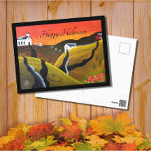 Herfst Harvest  Halloween Folk Art