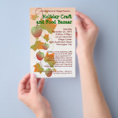 herfst Harvest Holiday Craft Bazaar Small Flyer (Hand)