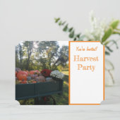 Herfst Harvest Kaart (Staand voorkant)