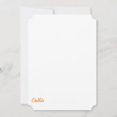 Herfst Harvest Kaart (Achterkant)