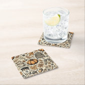 Herfst Harvest Kartonnen Onderzetters (Insitu)