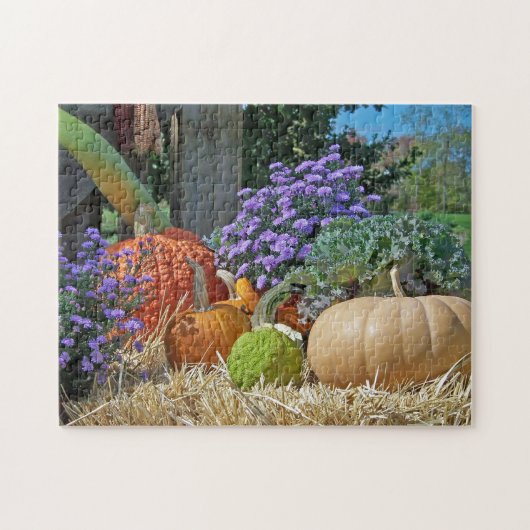 Herfst Harvest Legpuzzel (Horizontaal)