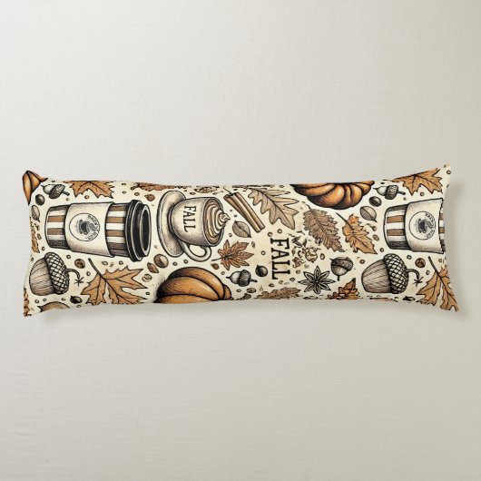 Herfst Harvest Lichaamskussen (Achterkant)