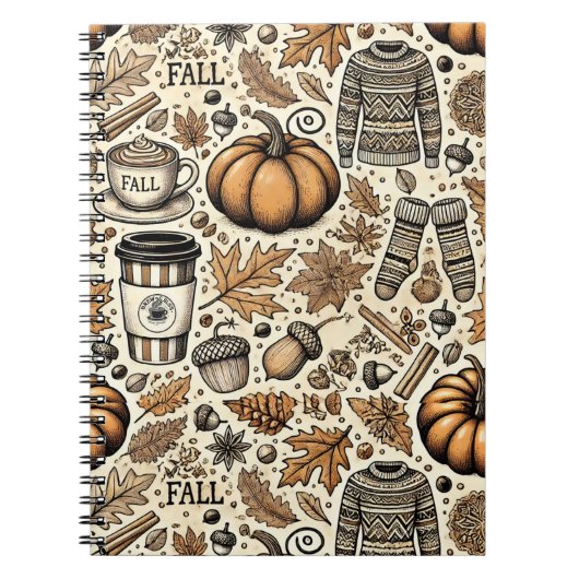 Herfst Harvest Notitieboek (Voorkant)
