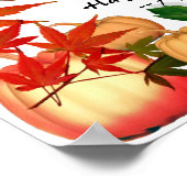 Herfst Harvest Pick Your Own Pumpkin Patch Farmhou Poster (Hoek)