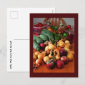 Herfst Harvest Post Kaart (Voorkant / Achterkant)