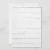 Herfst Harvest Pumpkin Party Fest Picnic Kaart (Achterkant)