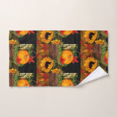 Herfst Harvest Sunflower  Bad Handdoek (Handdoek)