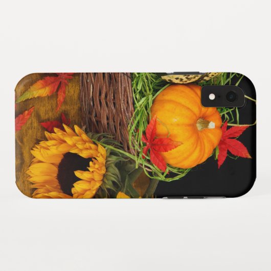 Herfst Harvest Sunflower Case-Mate iPhone Case (Achterkant (horizontaal))