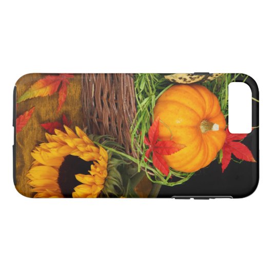 Herfst Harvest Sunflower Case-Mate iPhone Case (Achterkant (Horizontaal))