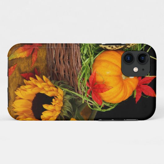 Herfst Harvest Sunflower Case-Mate iPhone Case (Achterkant (horizontaal))