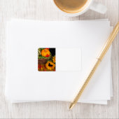 Herfst Harvest Sunflower Etiket (Insitu)